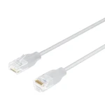 Lanview LightFlex Cat6 U/UTP biela / Sieťový kábel / RJ-45 / 5 m / PoE / 10 Gb/s (LV-LIGHT-UTP605W)