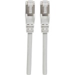 Intellinet 737067 RJ45 sieťové káble, prepojovacie káble CAT 6A S/FTP 20.00 m sivá fóliové tienenie, tienenie pletivom, bez halogénov 1 ks; 737067