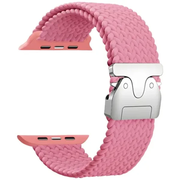 Beline Woven Nylon Parachute 38/40/41mm ružová / Remienok pre Apple Watch / nylonový / nastaviteľný