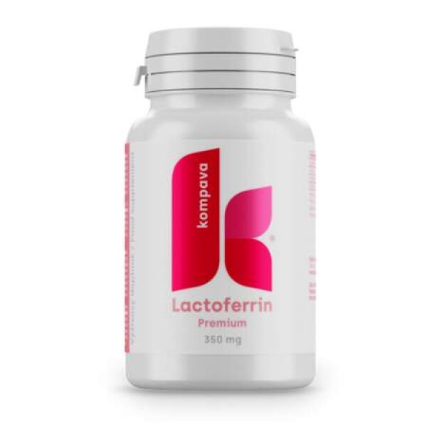 KOMPAVA Premium lactoferrin, podpora imunity 30 kusov