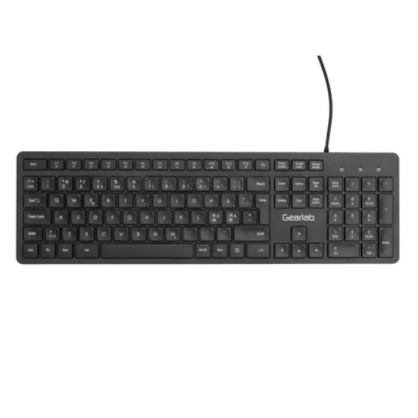 Gearlab G220 Nordic layout čierna / drôtová klávesnica / USB / Nordic Layout (GLB211102)