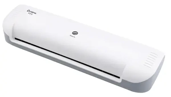 Olympia A 210 biela / Laminátor / A4 / max. šírka 230 mm / 75-125 mic / 300 mm/min (3149)