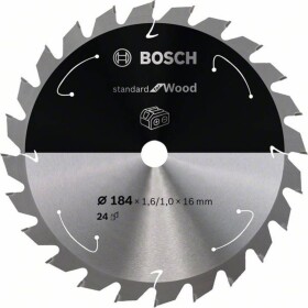 Bosch Accessories Bosch 2608837700 tvrdokovový pílový kotúč 184 x 16 mm Počet zubov (na palec): 24 1 ks; 2608837700