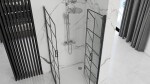 REA/S - Sprchová kabína Molier Black Double 80x90 KPL-K1011