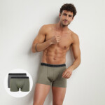 Pánske bio boxerky ks DIM GREEN ECOSMART BOXER 2x DIM zelená