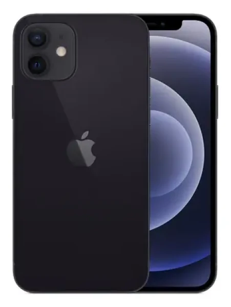 Apple iPhone 12 64GB čierna / 6.1" / Hexa-core / 4GB / 64GB / 12+12MP + 12MP / iOS14 (MGJ53)