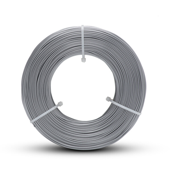 PLA filament Refill strieborný inox 1,75 mm Fiberlogy 850 g