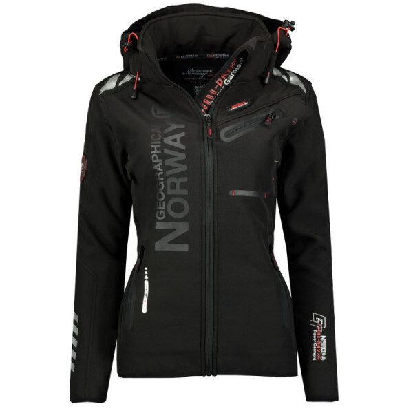Geographgical Norway dámska outdoorová bunda Reine S-2XL LADY 068 black (WW4717F/GN/Black) XL