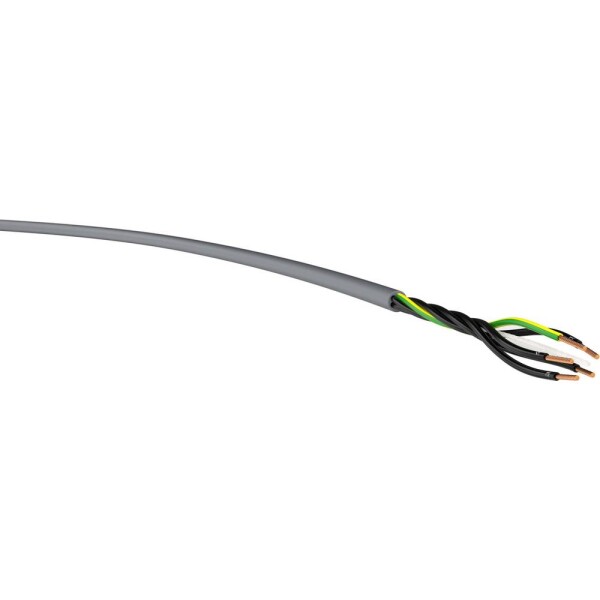 VER YSLY-JZ 5x 1 Ri.100 energetický kabel YSLY-JZ 5 x 1 mm² sivá 100 m; VER YSLY-JZ 5x 1 Ri.100