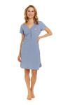 Dámske tehotenské tričko 9505 sky blue - Doctornap světle modrá S