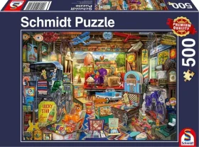 Schmidt Puzzle Blší trh v garáži