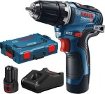 BOSCH GSB 12V-35 - 2x 3.0 Ah / Aku Príklepová vŕtačka / 12V / 10mm skľučovadlo / 1750 ot-min / 2 x 3.0 Ah (06019J90000)