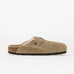 Tenisky Birkenstock Boston Shearling Suede Leather/ Fur Taupe EUR 44