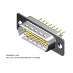 Molex 1731090123 zástrčka D-SUB Pólov: 25 spájkovacie piny 1 ks; 1731090123