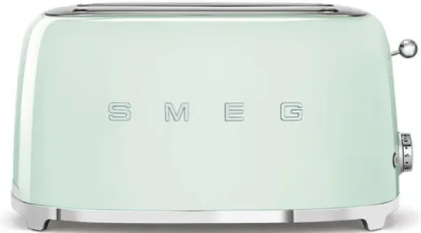 SMEG TSF02PGEU zelená / Hriankovač / 1500 W / 2 sloty / 6 stupňov opečenia (TSF02PGEU)