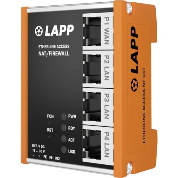 LAPP ETHERLINE® ACCESS NF04T priemyselný ethernetový switch; 21700141