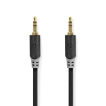 Nedis Stereo Audio kábel jack 3.5 mm (M) - jack 3.5 mm (M) 5.00 m čierna (CABW22000AT50)