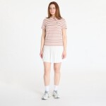 Tričko LACOSTE Striped T-shirt Angora/ Latte/ Iberis M