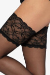Pančuchy Gatta Michelle wz.03 15 den 1-4 nero 3/4-M/L