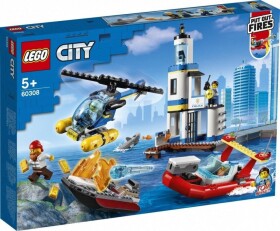 LEGO® City 60308 Pobrežná policajná a hasičská misia