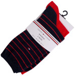 Ponožky Tommy Hilfiger 2Pack 100001494007 Navy Blue/Red 35-38