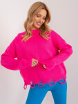 Jumper BA SW 0559.26 fluo ružová jedna velikost