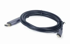 Gembird adaptér USB Typ-C (M) na DisplayPort (M) 1.8m (CC-USB3C-DPF-01-6)
