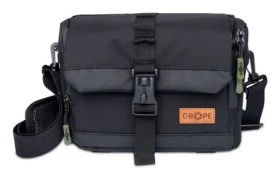 C-ROPE V3 čierna / Fotopúzdro / Polyester / 250 × 160 × 180 mm / s popruhom (CRP-PKT-M-BLK)