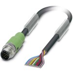 Sensor/Actuator cable SAC-12P-MS/ 1,5-PUR SCO 1430530 Phoenix Contact; 1430530