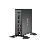 Shuttle Shuttle NC40U7 komputer typu barebone 0.84L sized PC Čierny i7-1255U Intel SoC