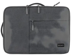 4smarts AirCushion Multi Sleeve 15" sivá / Puzdro na notebook / do 15" / nylon / vrecko na tablet do 10" (541072)