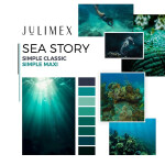 Julimex Sea Story Jednoduché klasické nohavičky S-XL zelená-zelená XL