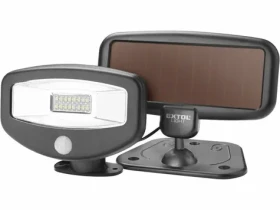 Extol-LIGHT Reflektor LED s pohybovým čidlom 100lm / solárne nabíjanie (EX43270)