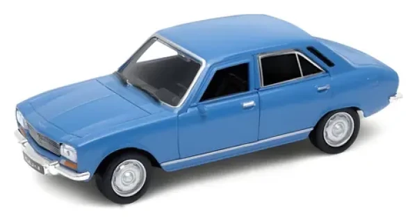 Welly Model auta 1975 Peugeot 504 červená