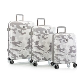 Sada cestovných kufrov Heys White Camo S,M,L