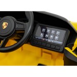 Mamido Elektrické autíčko Porsche Spyder RS ​​718 lakované žlté