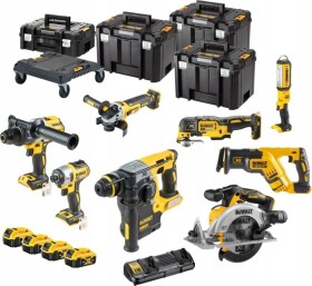 Dewalt DEWALT Sada COMBO 18V DCK853P4T (DCD996 + DCF887 + DCS565 + DCS367 + DCS356 + DCH273 + DCG405 + DC