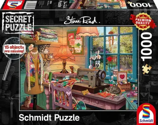Schmidt Puzzle Steve Read: Šiaca miestnosť