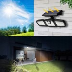Izoxis Solárne 140 COB LED osvetlenie s PIR čidlom pohybu