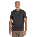 Bushman Pánske henley tričko Wray II, tmavošedé XXXL