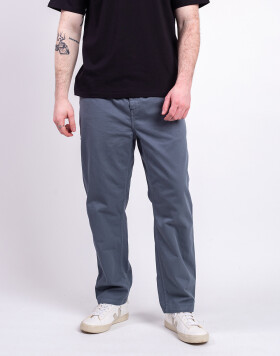 Carhartt WIP Flint Pant Cozy Blue garment dyed L