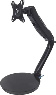 Manhattan Držiak na monitor stolný / Držiak na monitor / 13 "-27" / nosnosť 6 kg / náklon -90 ° až 90 ° / otočenie 180 ° (461429)
