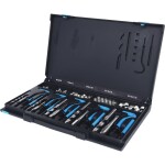 KS Tools 150.6150 Sada na opravu nerezových závitov M5-M12, 130 ks; 150.6150