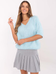 Jumper MI SW 2103.07 svetlo modrý jedna velikost