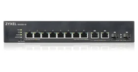 ZyXEL GS2220-10 / Switch / 8- Port GbE / Managed L2 / 2x SFP Uplink / Fanless (GS2220-10-EU0101F)