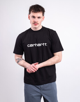 Carhartt WIP S/S Script T-Shirt Black/White S