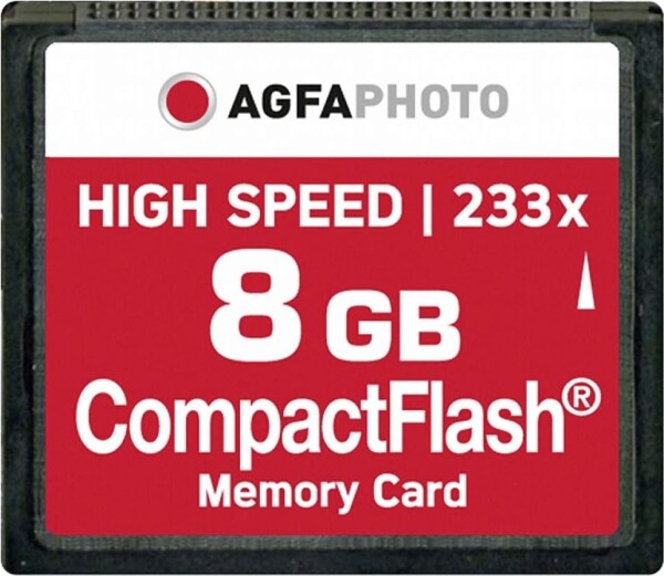 AgfaPhoto Compact Flash 8 GB (10433)