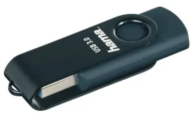 Hama Flash Drive Rotate 64 GB modrá / USB 3.0 / 70 MB/s (182464)