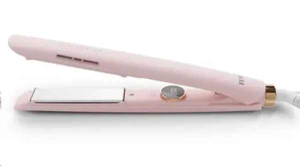 Teslá Ionic ružová / žehlička na vlasy / LED ukazovateľ teploty / automatické vypnutie / rýchle zahriatie / 140 - 230 °C (TSL-BT-IHS)