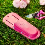 Kožené puzdro na nožnice FELCO 910, vášnivo ružová